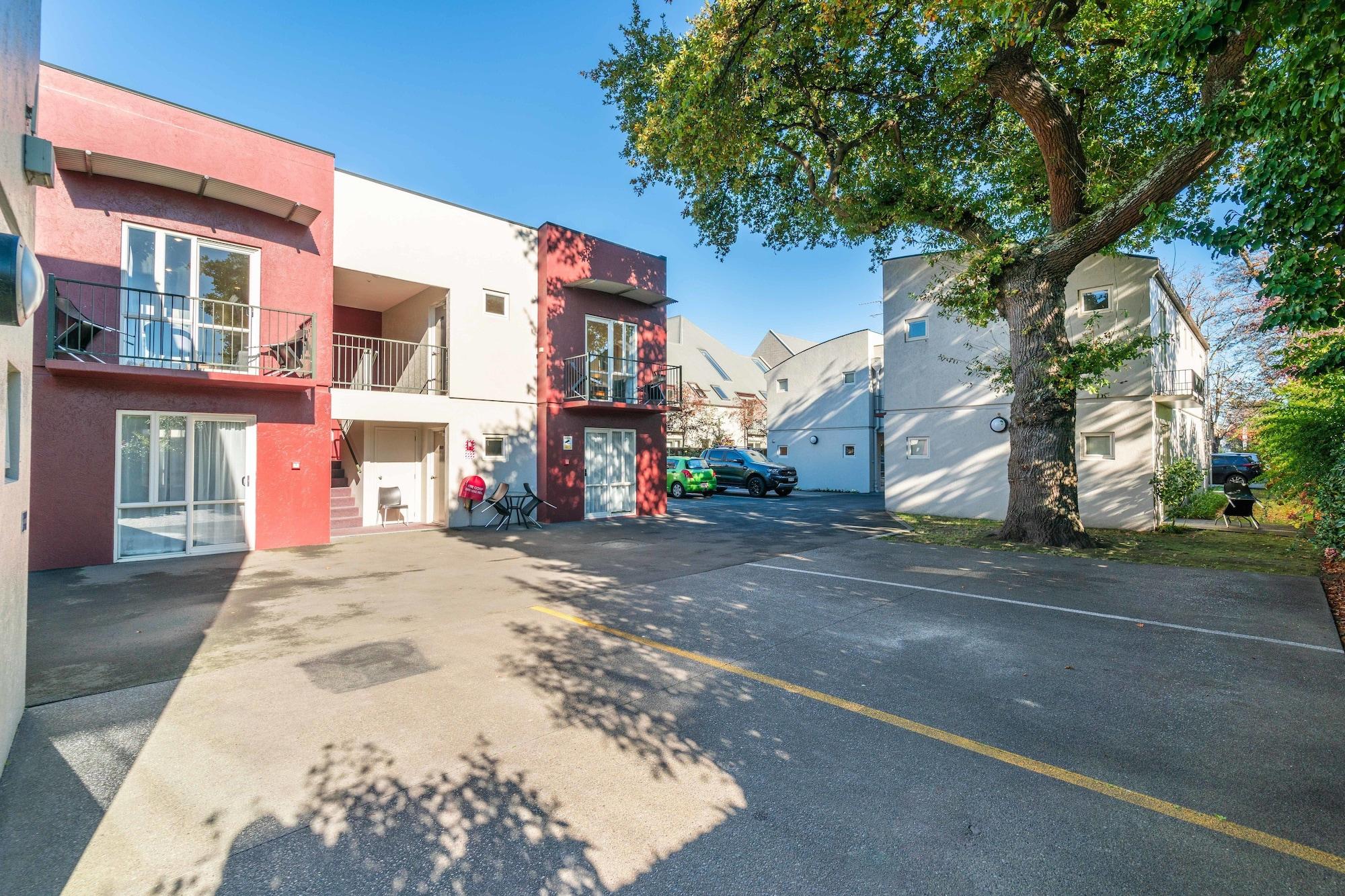 City Centre Motel Christchurch Exteriör bild